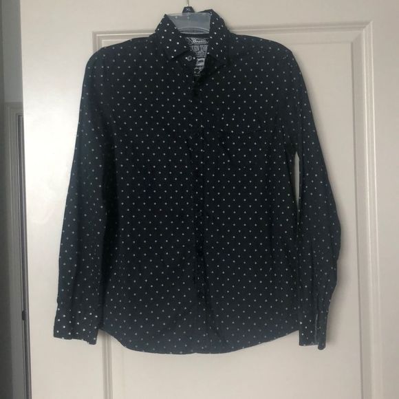 Broken thread pattered button down - Picture 1 of 7